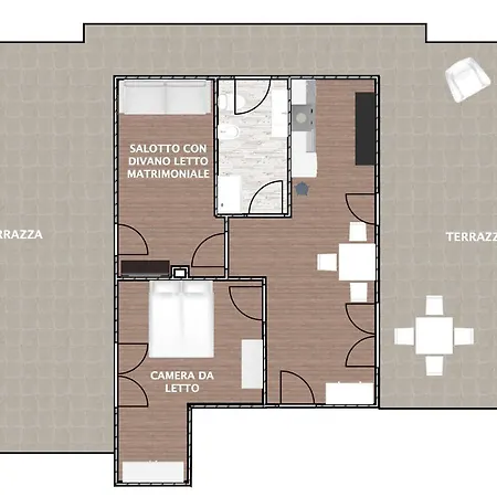 Blu Balena - Piano Attico Con Terrazze Apartment